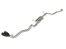 AFE Vulcan Series 2.50-Inch to 3-Inch Cat-Back Exhaust System with Black Tip (24-26 Tacoma)