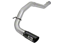 AFE ATLAS 4-Inch DPF-Back Single Exhaust System with Black Tip; Side Exit (16-19 5.0L Titan XD)