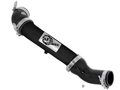 AFE BladeRunner 3-Inch Cold Charge Pipe; Black (16-19 5.0L Titan XD)