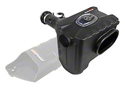AFE Momentum GT Cold Air Intake with Pro 5R Oiled Filter; Black (16-24 5.6L Titan XD)