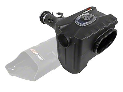 AFE Momentum GT Cold Air Intake with Pro 5R Oiled Filter; Black (16-24 5.6L Titan XD)