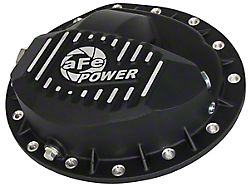 AFE Pro Series Rear Differential Cover; Black; AAM 9.5/14 (16-19 5.0L Titan XD)