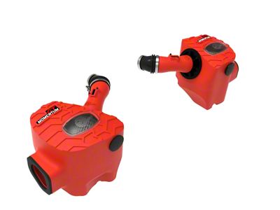 AFE Momentum GT Cold Air Intake with Pro DRY S Filters; Red (22-25 Tundra)