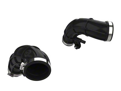 AFE Turbo Inlet Pipes; Black (22-25 Tundra w/ AFE Cold Air Intake)