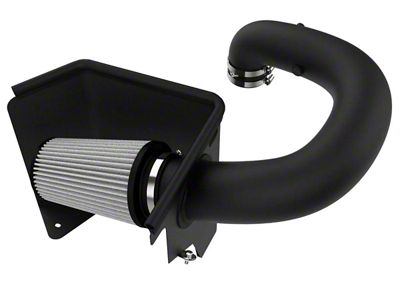 AFE Magnum FORCE Stage-2 Cold Air Intake with Pro DRY S Filter; Black (91-01 4.0L Jeep Cherokee XJ w/o ABS)