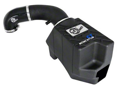 AFE Momentum ST Cold Air Intake with Pro DRY S Filter; Black (91-01 4.0L Jeep Cherokee XJ)