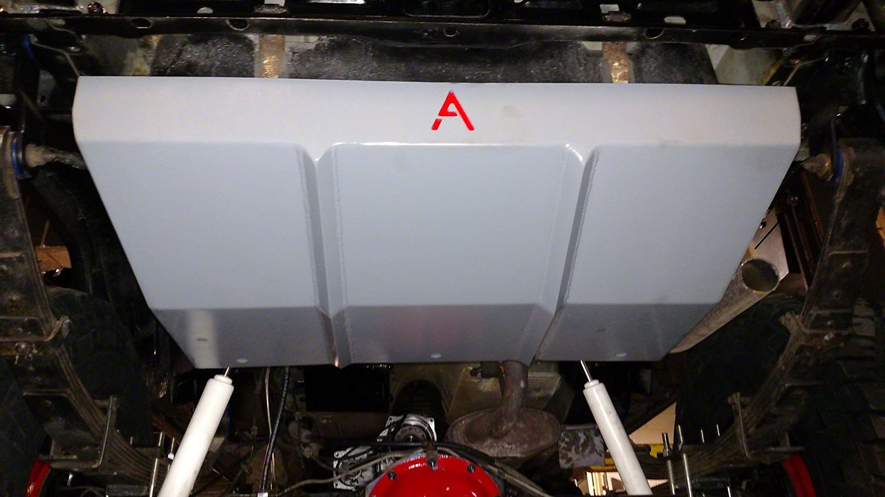 Affordable Offroad Jeep Cherokee Gas Tank Skid Plate; Black 200008 (84