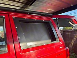 Affordable Offroad RotoPax Replacement Window; Driver Side; Bare Metal (84-01 Jeep Cherokee XJ 4-Door)