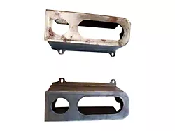 Affordable Offroad Tail Light Housings; Black (84-01 Jeep Cherokee XJ)