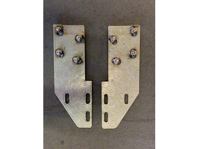 Affordable Offroad Front Bumper Tie-In Brackets (93-98 Jeep Grand Cherokee ZJ)