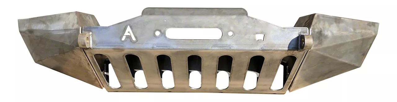 Affordable Offroad Jeep Grand Cherokee Modular Front Winch Bumper Bare Metal 100 3004 99 04 Jeep Grand Cherokee WJ Free Shipping