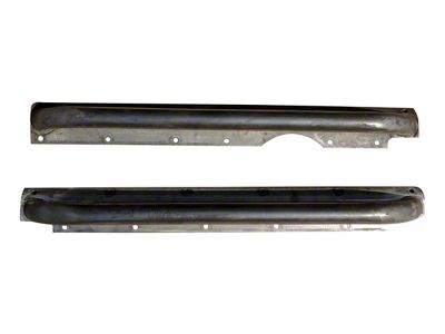 Affordable Offroad Rear Quarter Panel Rub Rails; Black (93-98 Jeep Grand Cherokee ZJ)