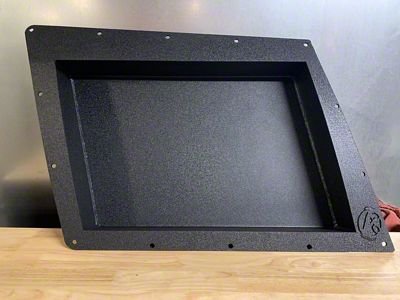 Affordable Offroad RotoPax Replacement Window; Passenger Side; Black (93-98 Jeep Grand Cherokee ZJ)