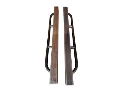 Affordable Offroad Weld-On Rock Sliders; Bare Metal (93-98 Jeep Grand Cherokee ZJ)