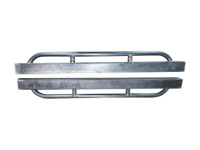 Affordable Offroad Weld-On Rock Sliders; Bare Metal (99-04 Jeep Grand Cherokee WJ)