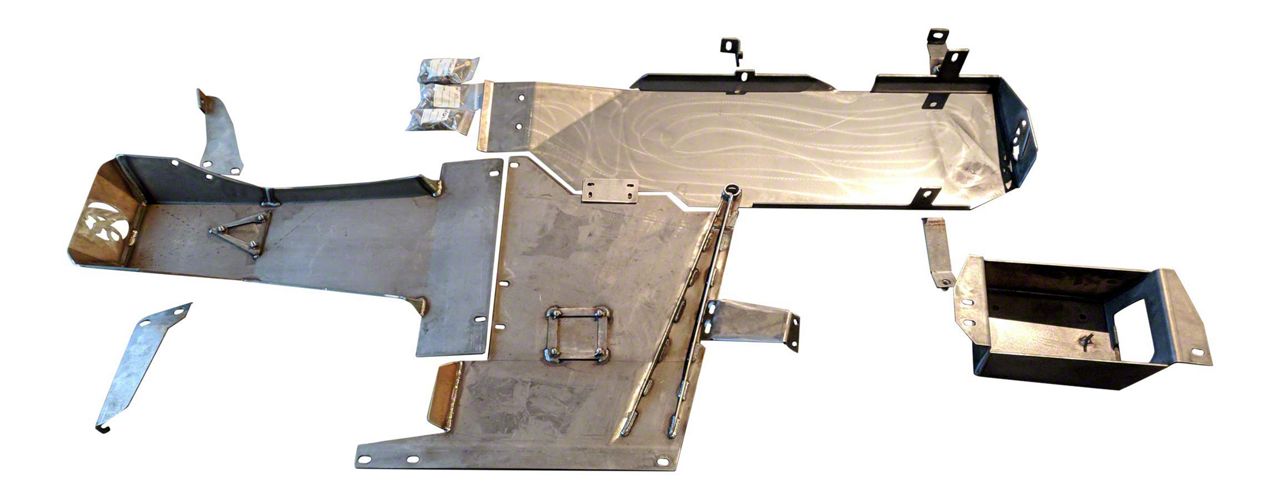 Jeep Wrangler 2.0L Engine Skid Plate System (2018-2024+, JL) Clayton Off Road main image 1