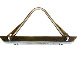 Affordable Offroad Stinger Front Bumper; Bare Metal (76-06 Jeep CJ7, Wrangler YJ & TJ)