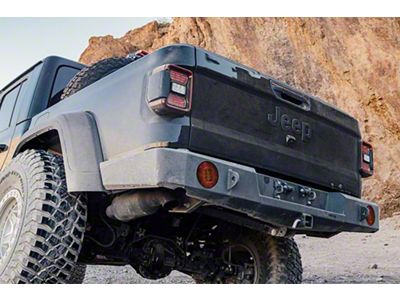 AFN 4x4 Rear Bumper with Swing-Away Spare Tire Carrier (20-25 Jeep Gladiator JT)