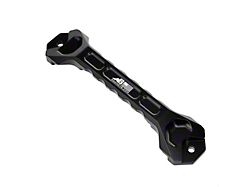 Agency 6 Billet Battery Hold Down Bar; Black (03-24 4Runner)