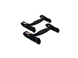 Agency 6 Soft Grab Handles; Black (Universal; Some Adaptation May Be Required)