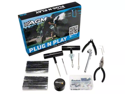 AGM Plug-n-Play Tire Repair Kit