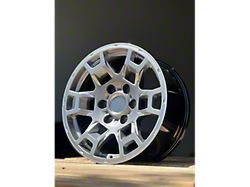 AGP Wheels Pro Hyper Black 6-Lug Wheel; 17x8; 5mm Offset (05-15 Tacoma)