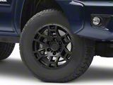 AGP Wheels Pro Matte Black 6-Lug Wheel; 17x8; 5mm Offset (05-15 Tacoma)