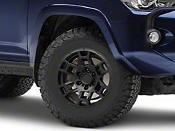 AGP Wheels Pro Matte Black 6-Lug Wheel; 17x8; 5mm Offset (10-24 4Runner)