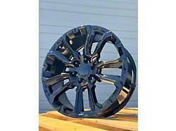 AGP Wheels 120 Gloss Black 6-Lug Wheel; 22x9; 28mm Offset (25-26 4Runner)