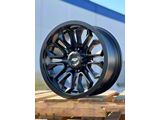 AGP Wheels 304 Matte Black 6-Lug Wheel; 18x9; 12mm Offset (25-26 4Runner)