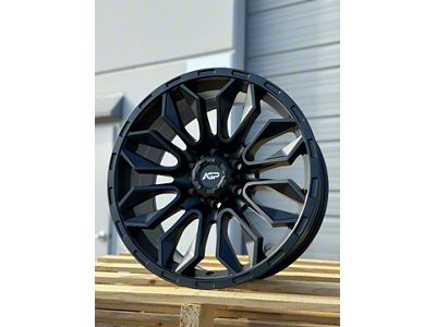AGP Wheels 304 Matte Black 6-Lug Wheel; 20x9; 0mm Offset (25-26 4Runner)