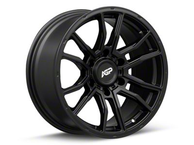 AGP Wheels 306 Matte Black 6-Lug Wheel; 17x8; 5mm Offset (25-26 4Runner)