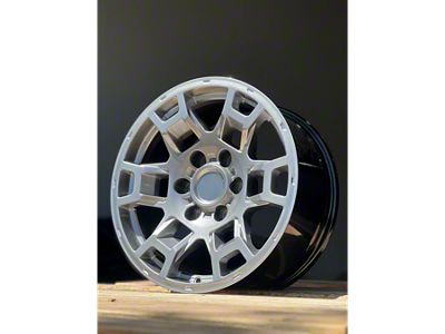 AGP Wheels Pro Hyper Black 6-Lug Wheel; 17x8; 5mm Offset (25-26 4Runner)