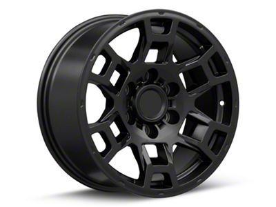 AGP Wheels Pro Matte Black 6-Lug Wheel; 17x8; 5mm Offset (25-26 4Runner)