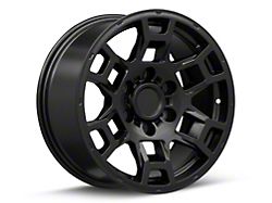 AGP Wheels Pro Matte Black 6-Lug Wheel; 17x8; 5mm Offset (03-09 4Runner)