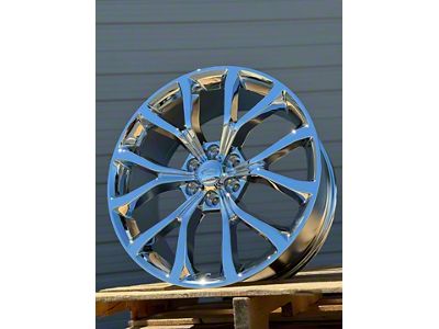 AGP Wheels 125 Chrome 6-Lug Wheel; 22x9.5; 40mm Offset (22-25 Bronco Raptor)