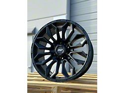 AGP Wheels 304 Matte Black 6-Lug Wheel; 20x9; 0mm Offset (21-25 Bronco, Excluding Raptor)