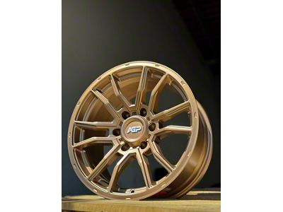 AGP Wheels 306 Bronze 6-Lug Wheel; 17x8; 5mm Offset (22-25 Bronco Raptor)