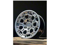 AGP Wheels Pro22 Hyper Black 6-Lug Wheel; 17x8; 5mm Offset (21-26 Bronco, Excluding Raptor)