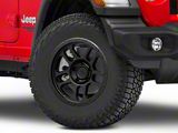 AGP Wheels Trux Matte Black Wheel; 17x9; -12mm Offset (18-26 Jeep Wrangler JL)