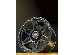 AGP Wheels 307 Matte Black 6-Lug Wheel; 17x9; 0mm Offset (24-25 Tacoma)