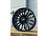 AGP Wheels 304 Matte Black 6-Lug Wheel; 20x9; 0mm Offset (17-24 Titan)