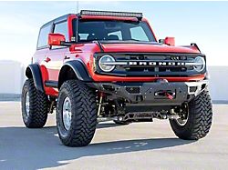 Air Design Full Wide Off-Road Body Kit; Satin Black (21-25 Bronco 2-Door)