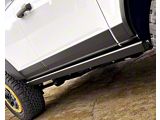Air Design Grand Armadillo Door Rocker Panels; Satin Black (21-26 Bronco 4-Door)