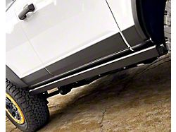 Air Design Grand Armadillo Door Rocker Panels; Satin Black (21-25 Bronco 4-Door)