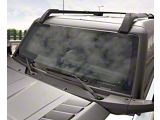Air Design Grand Armadillo Front Windshield Frame; Satin Black (21-25 Bronco)