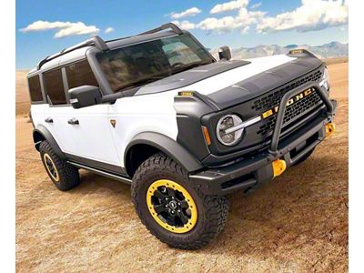 Air Design Grand Armadillo Off-Road Body Kit; Satin Black (21-25 Bronco 4-Door, Excluding Raptor)