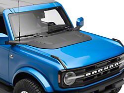 Air Design Hood Scoop; Satin Black (21-25 Bronco, Excluding Raptor)