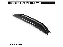 Air Design Roof Spoiler; Carbonized Gray (21-26 Bronco Sport)