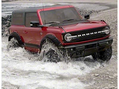 Air Design Super Bolt Fender Flares; Satin Black (21-25 Bronco 2-Door)